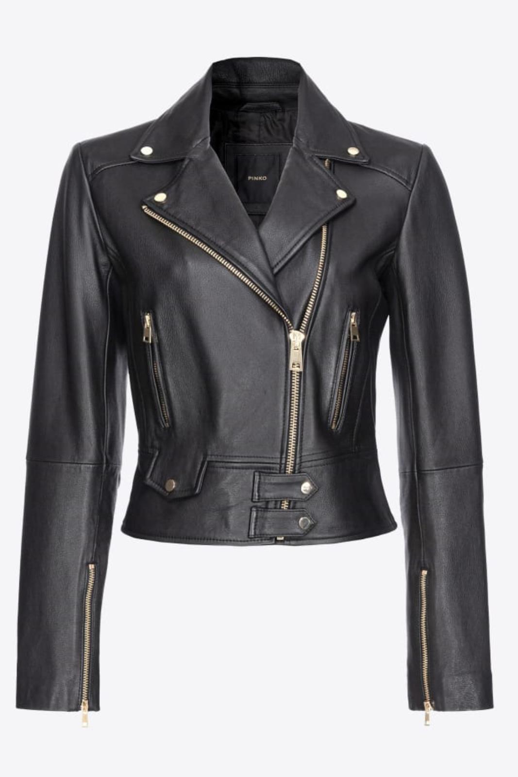 GIUBBINO PELLE Donna PINKO 100267Y6WL di PINKO Solo su