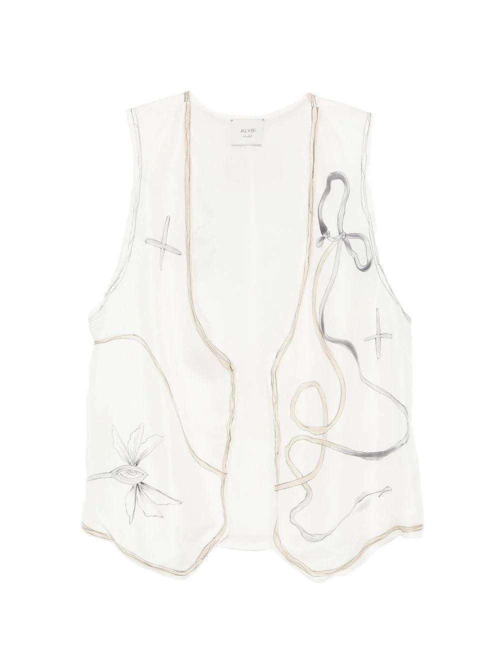 GILET DONNA ALYSI 216812P6202BUR