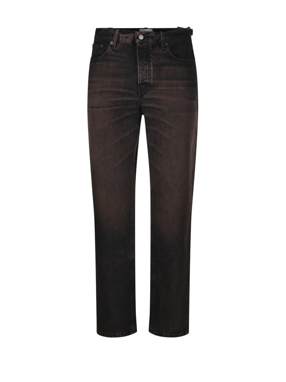 PANTALONE VELLUTO DONNA HAIKURE KOREA BROWN BLACK