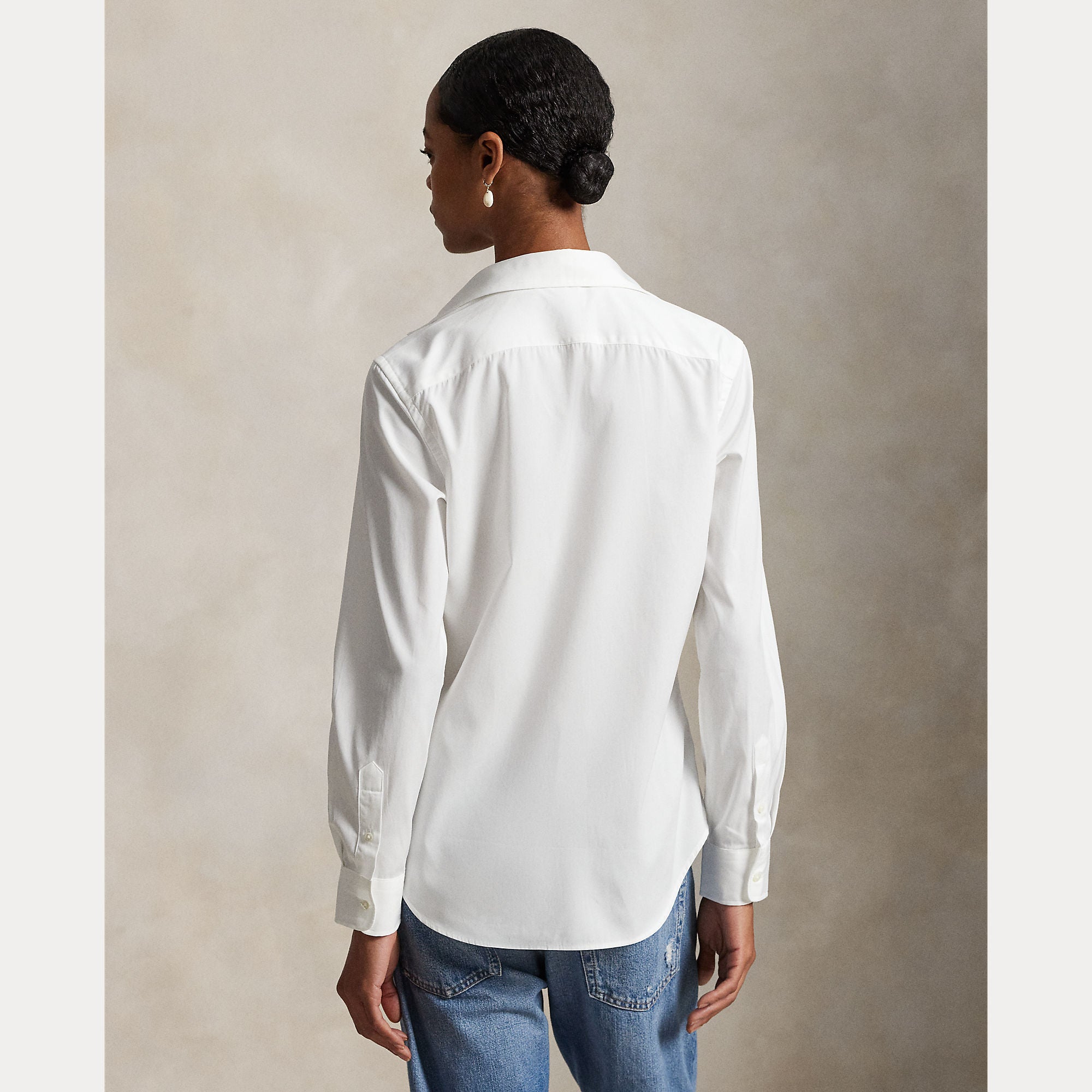 BUTTON FRONT SHIRT Donna RALPH LAUREN 211891376001*