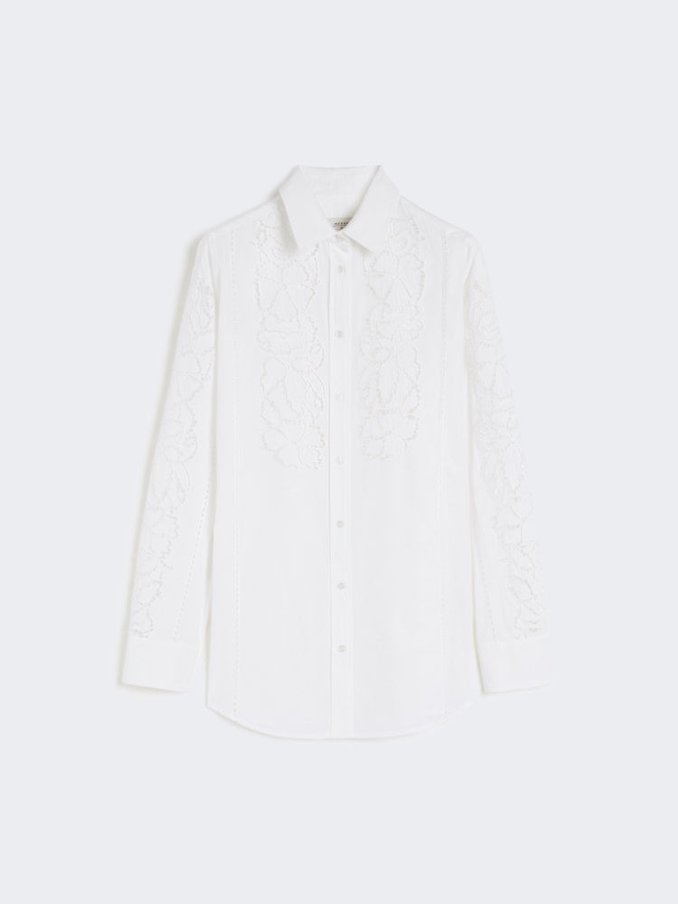 BLUSA
Tessuto 100% Cotone
Filo ricamo 100% Poliestere DONNA WEEKEND MaxMara ELMI004