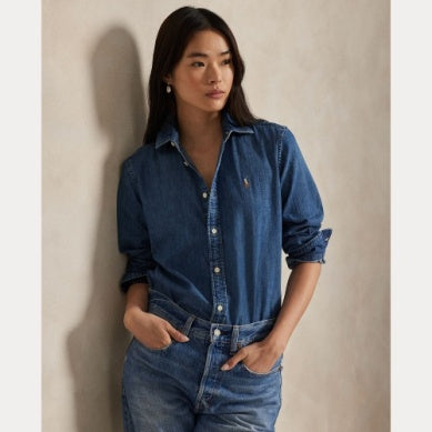 BUTTON FRONT SHIRT Donna RALPH LAUREN 211969458001
