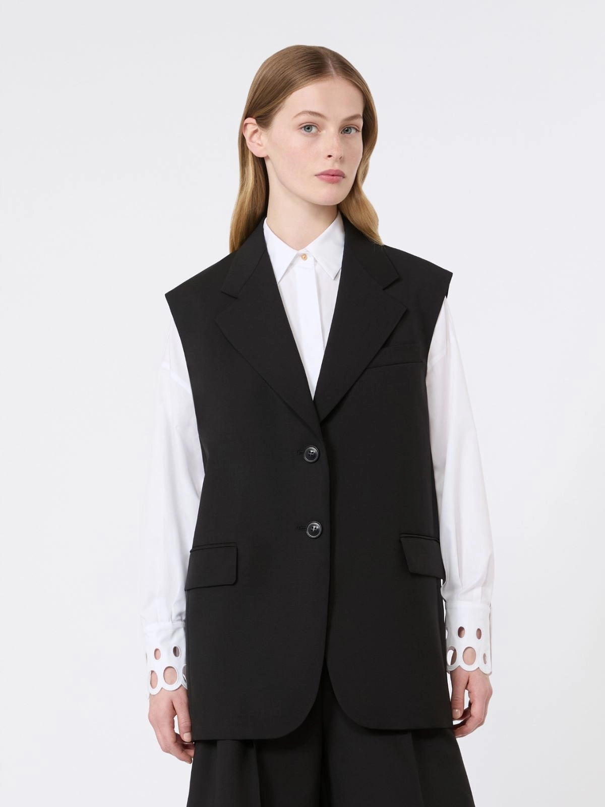 Giacca smanicata DONNA MAXMARA STUDIO MSTQUASAR010