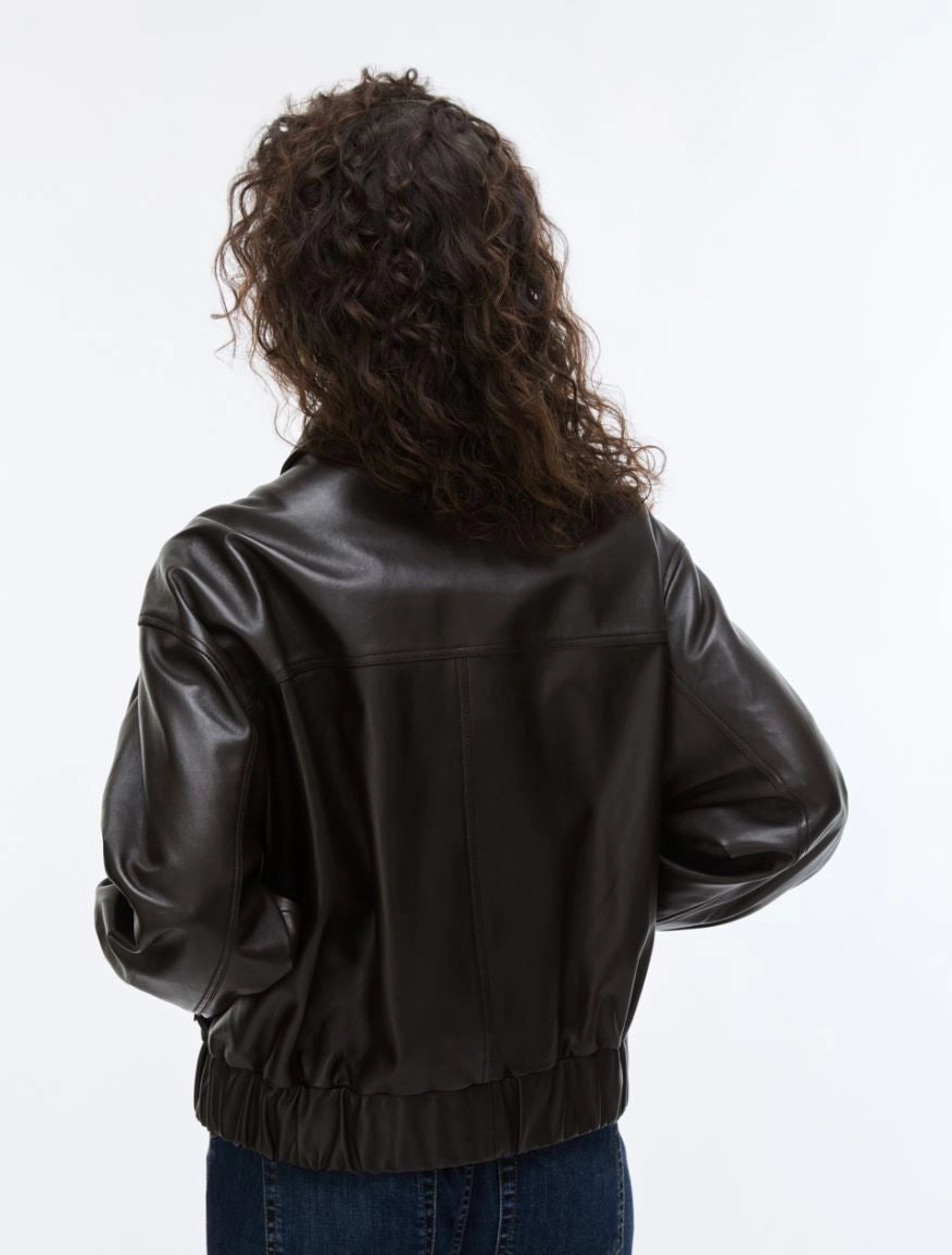 Giacca in pelle DONNA IBLUS IBLFIBBIA002