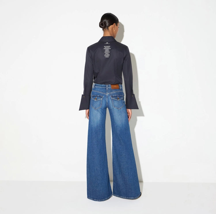 DENIM DONNA ELISABETTA FRANCHI PJ18N66E2139
