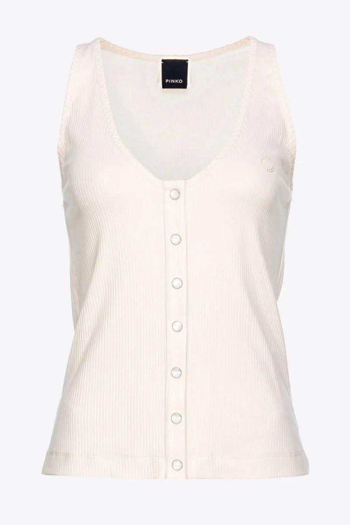 Foto di CANOTTA Donna PINKO 103572A1X4 - Categoria: Canotte e Top | Brand: PINKO