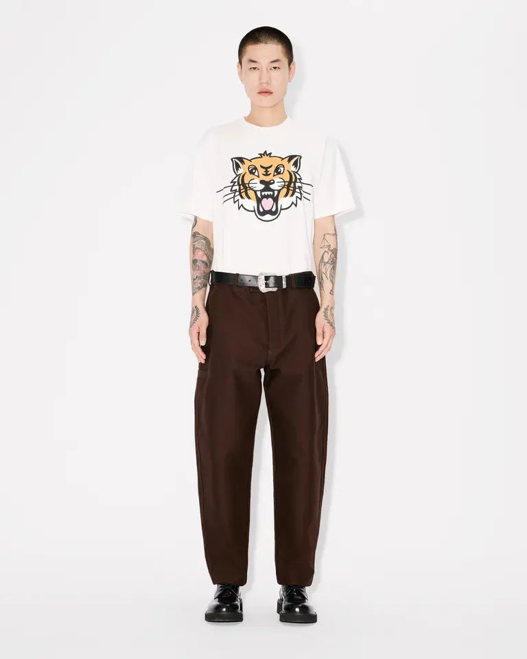 Foto di T-SHIRT M/M Uomo KENZO FF55TS5334SG.02 - Categoria: KENZO HAPPY TIGER CLASSIC TSHI | Brand: KENZO