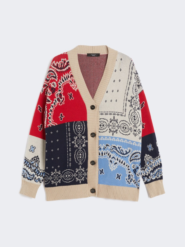 CARDIGAN IN MAGLIA
Filato in maglia 100% Cotone DONNA WEEKEND MaxMara BAOBAB001