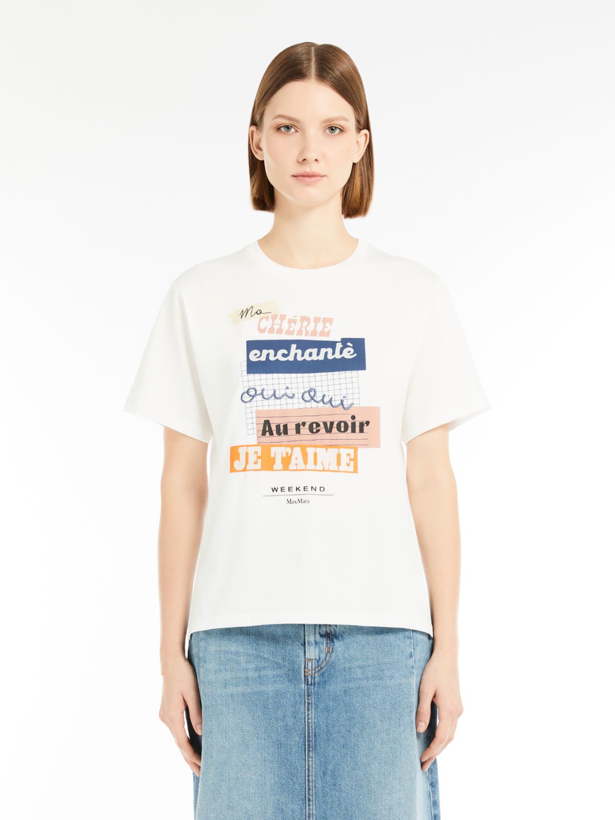Foto di T-SHIRT M/M Donna WEEKEND MaxMara CABINA 08 - Categoria: T-shirt | Brand: WEEKEND MaxMara