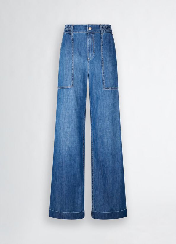 Foto di Pantalone denim Donna LIU.JO UA5235D0233 - Categoria: | Brand: LIU.JO
