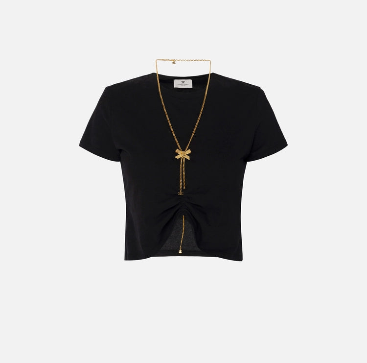 Foto di MAGLIA M/C Donna ELISABETTA FRANCHI MA00651E2 - Categoria: Maglieria | Brand: ELISABETTA FRANCHI