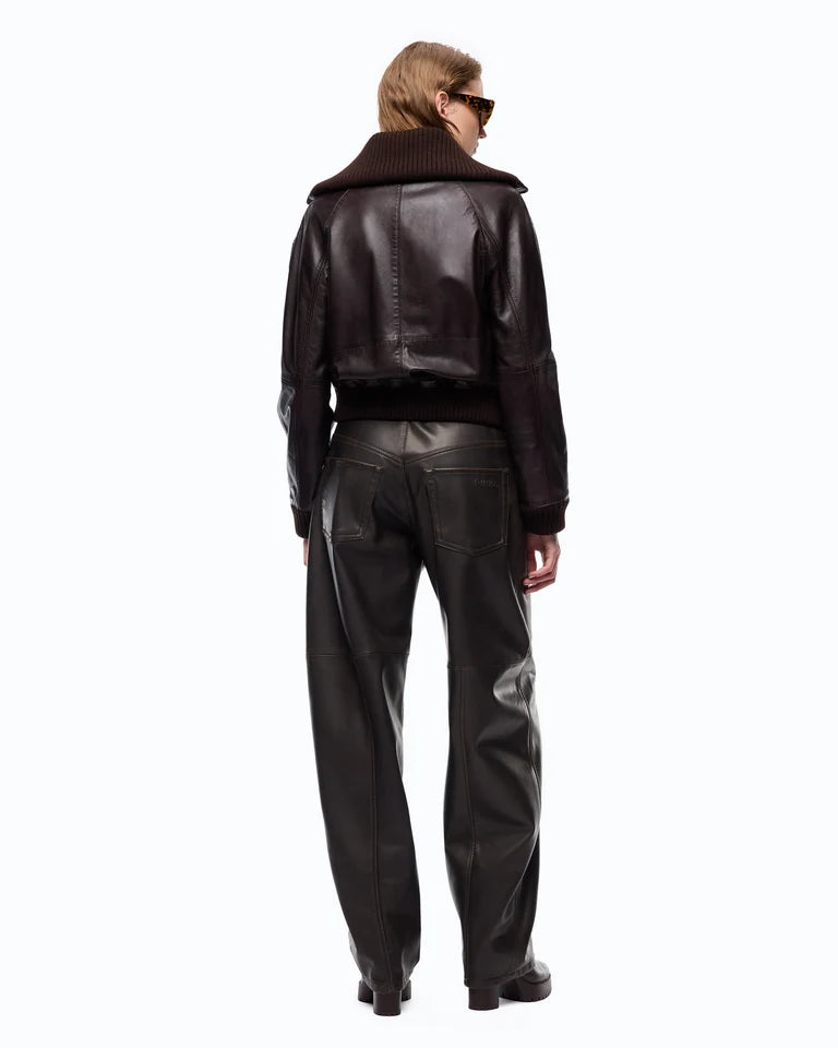 GIUBBINO PELLE DONNA PINKO 107166A31XL72