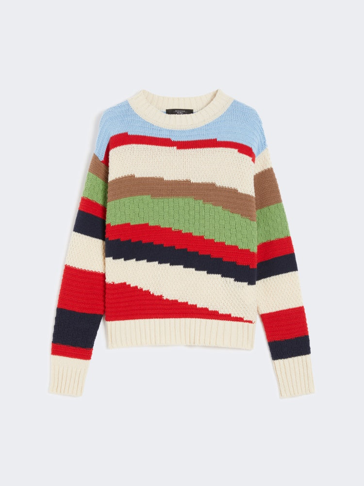 MAGLIA
Filato in maglia 60% Cotone, 40% Acrilica DONNA WEEKEND MaxMara POLO001