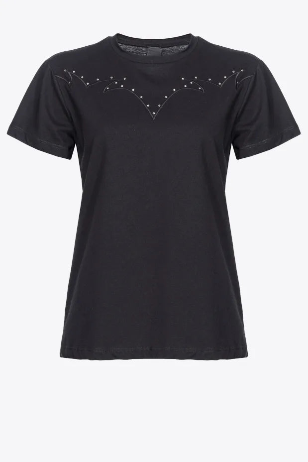 Foto di T-SHIRT M/M Donna PINKO 103730A1XR - Categoria: T-Shirt e Polo | Brand: PINKO