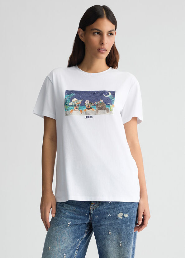 Foto di T-shirt Donna LIU.JO WA5260JS003 - Categoria: | Brand: LIU.JO