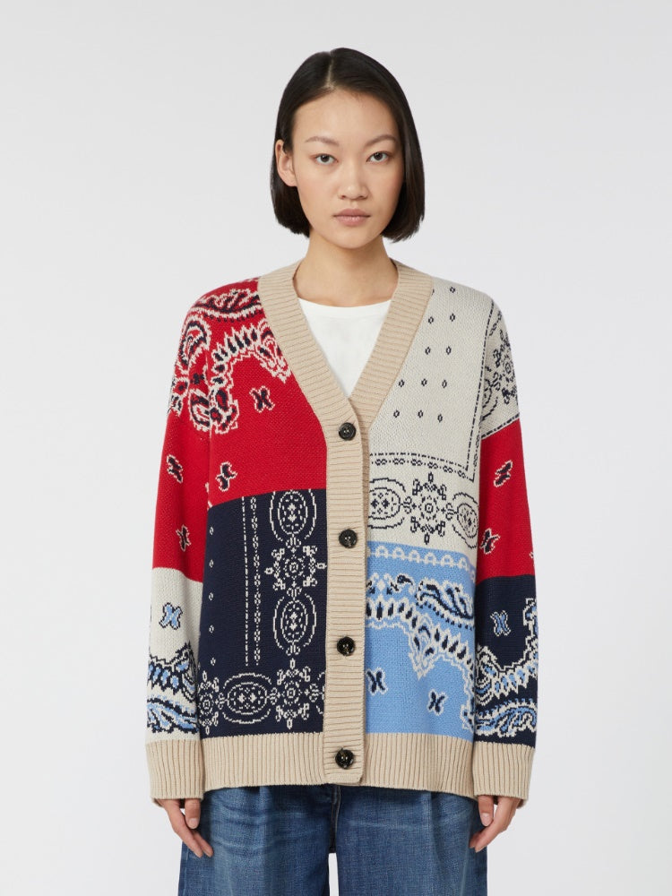 CARDIGAN IN MAGLIA
Filato in maglia 100% Cotone DONNA WEEKEND MaxMara BAOBAB001