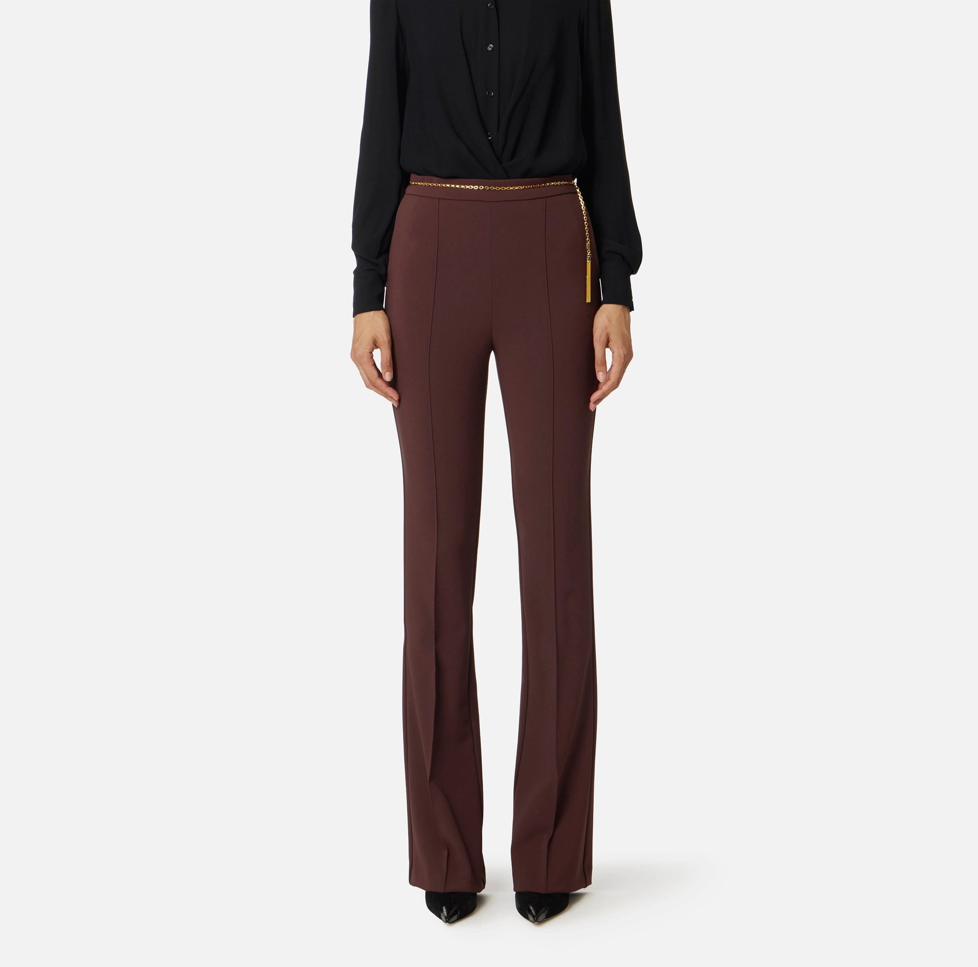 PANTALONE PANT-PANTALONI DONNA ELISABETTA FRANCHI PA14157E2EA3