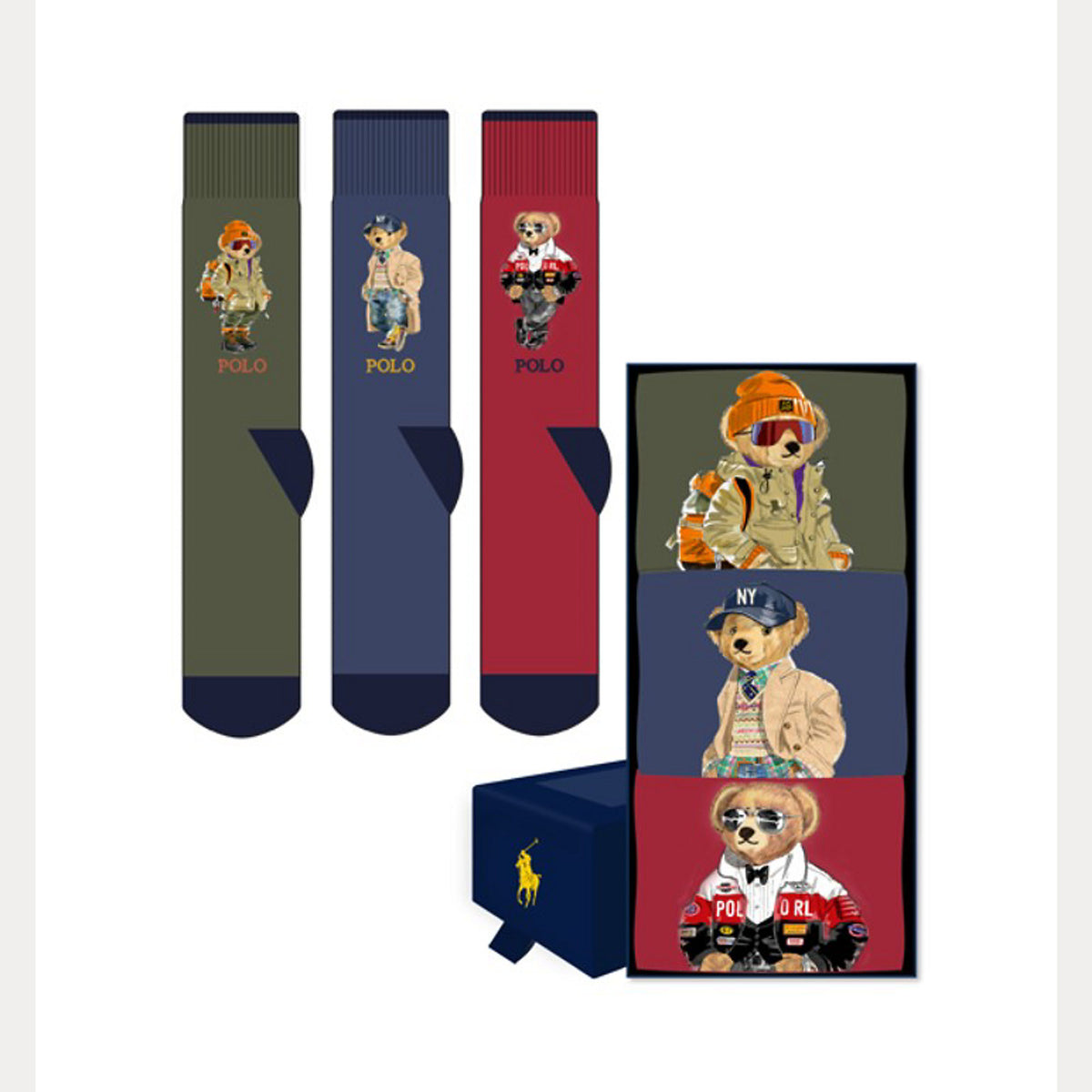 CREW SOCK Uomo RALPH LAUREN 449P22357001