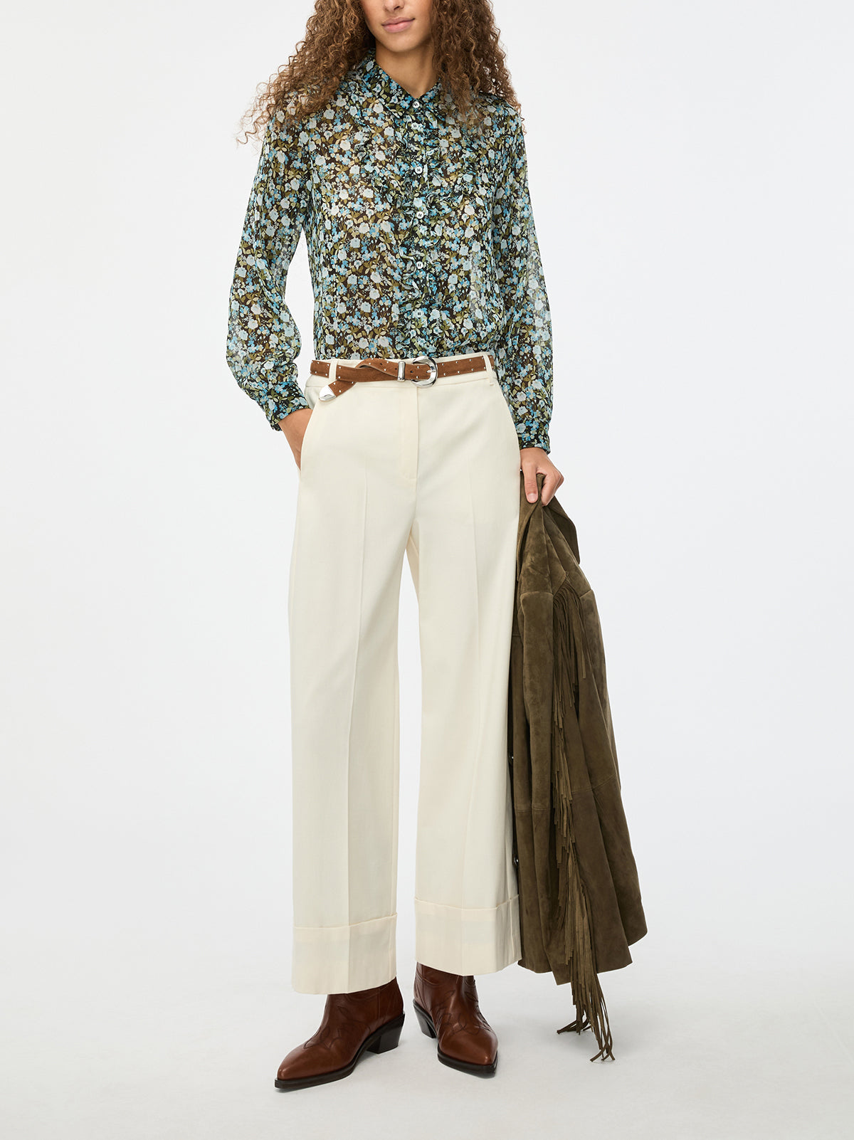 Foto di Pantalone lungo DONNA IBLUS IBLSCACCO001 - Categoria: | Brand: IBLUS