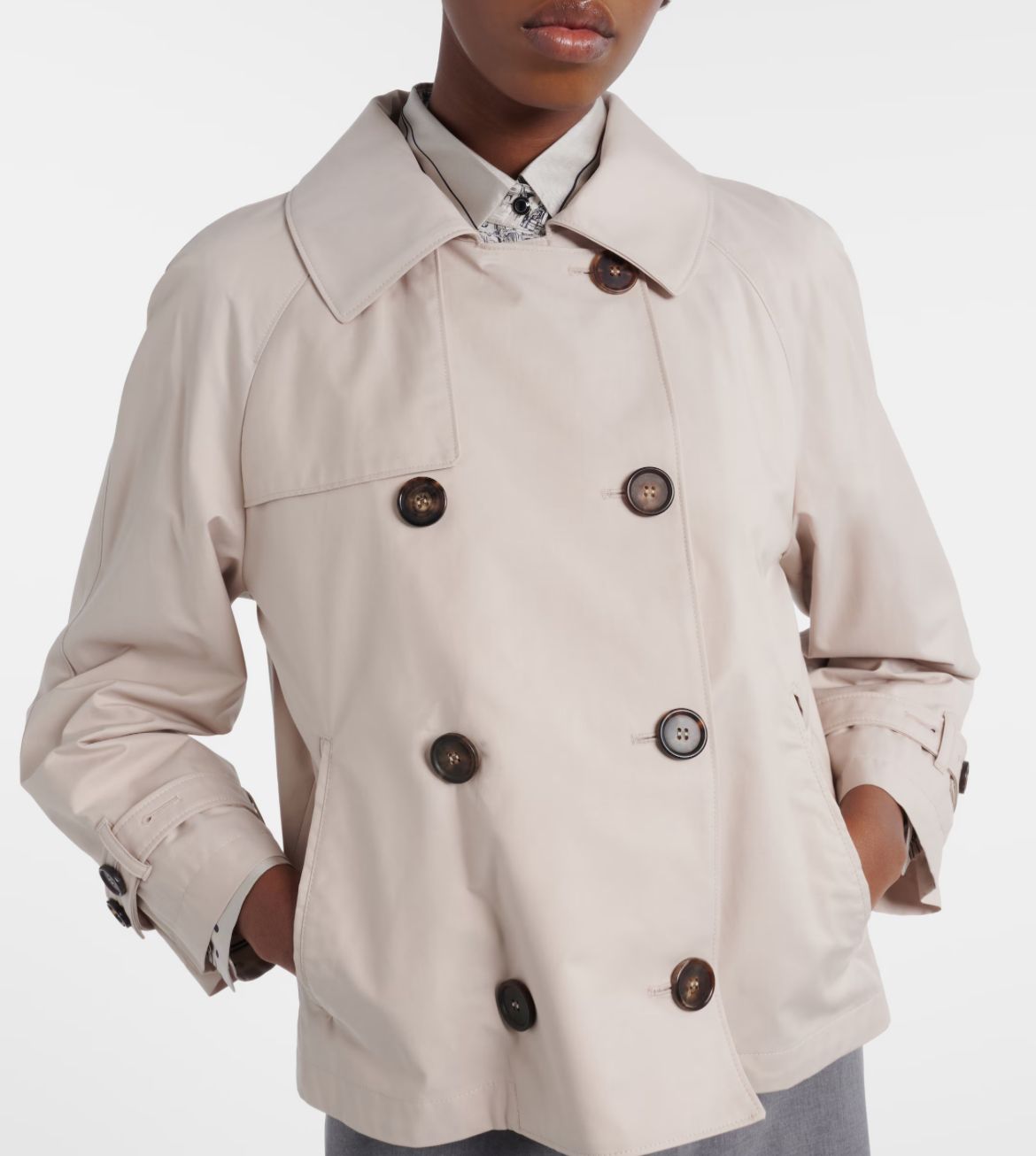 IMPERMEABILE DONNA MAXMARA THE CUBE MTCTESORO