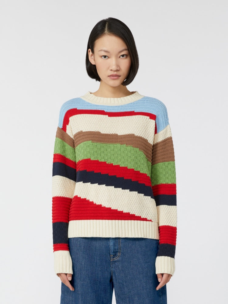 MAGLIA
Filato in maglia 60% Cotone, 40% Acrilica DONNA WEEKEND MaxMara POLO001