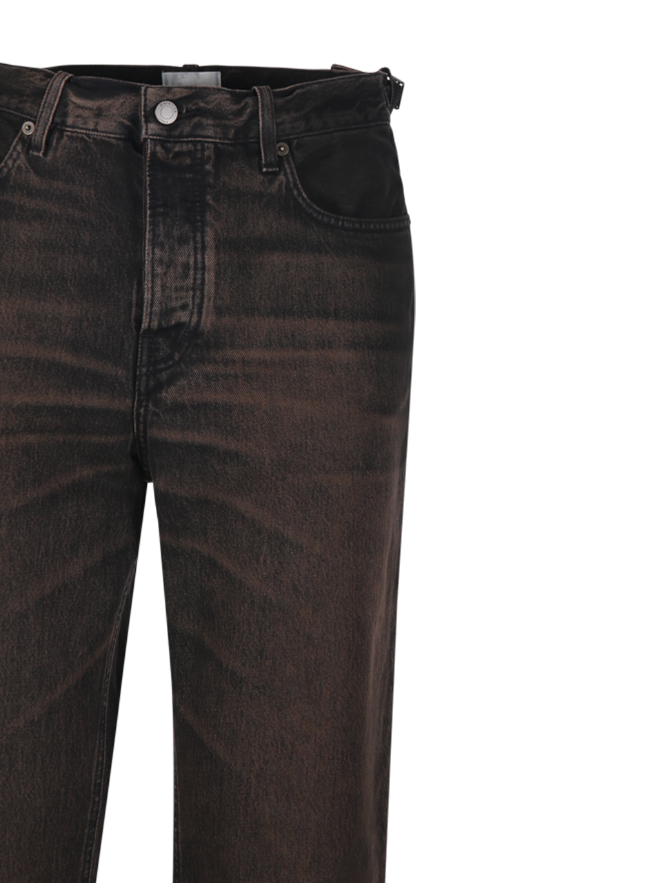 PANTALONE VELLUTO DONNA HAIKURE KOREA BROWN BLACK