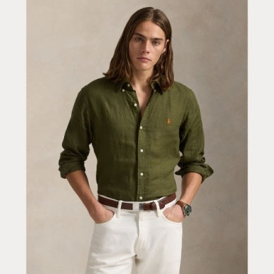 Foto di CAMICIA LINO UOMO RALPH LAUREN 710966294004 - Categoria: Camicie | Brand: RALPH LAUREN