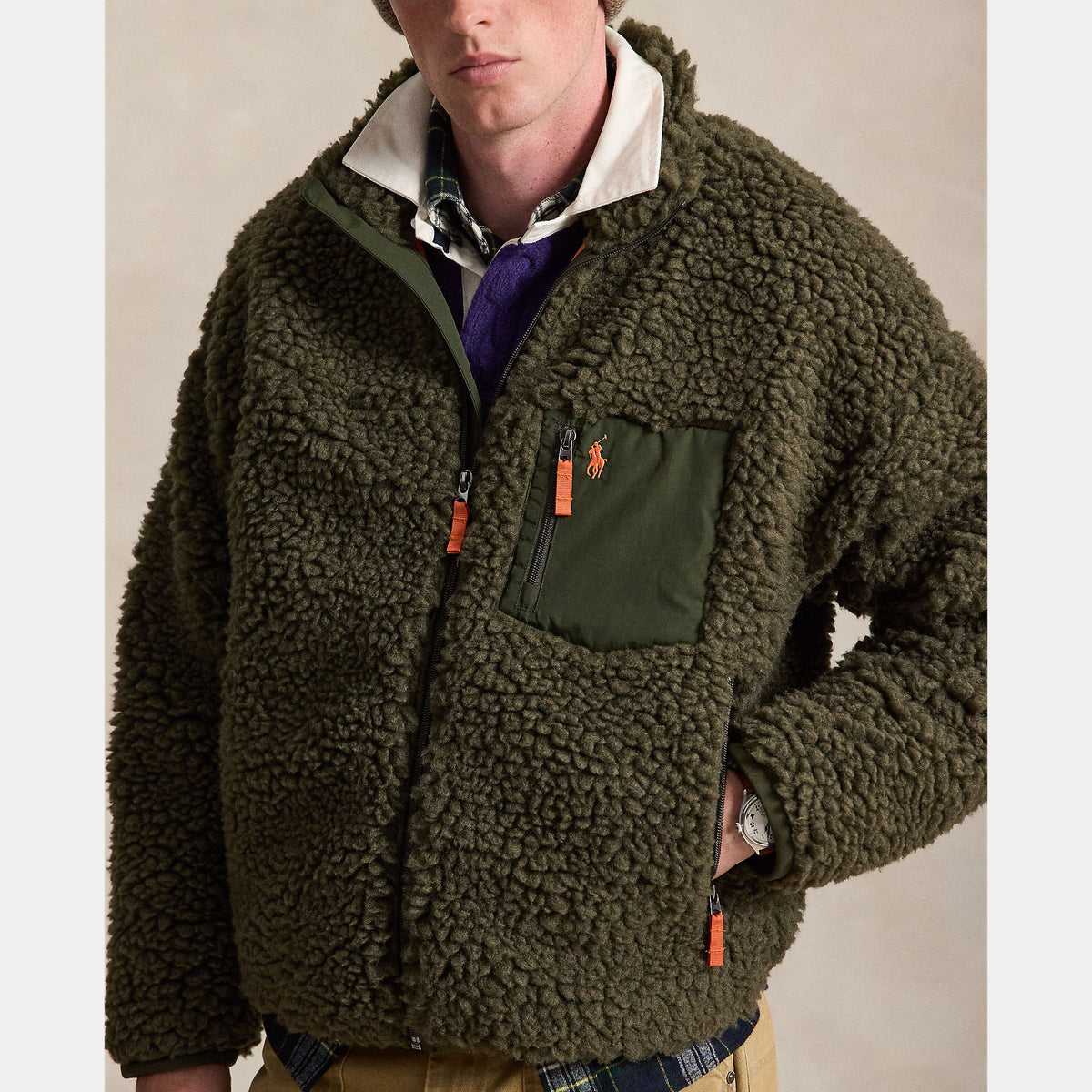 FULL ZIP Uomo RALPH LAUREN 710B26088004