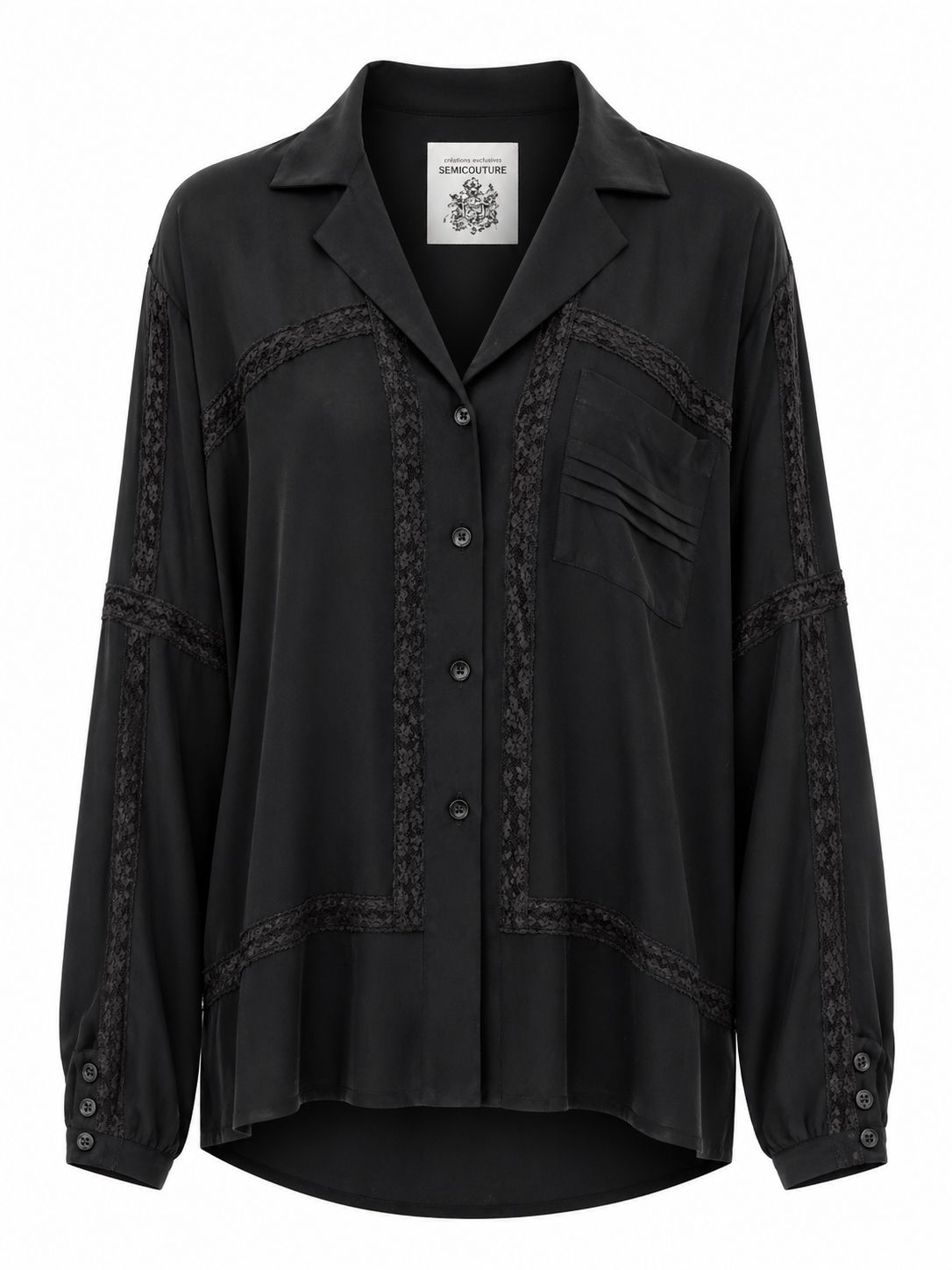 CAMICIA DONNA SEMICOUTURE S6SU62Y69-0
