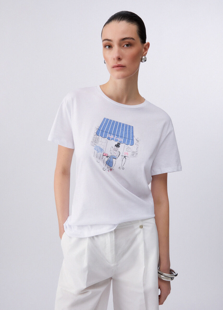 T-SHIRT DONNA LIU.JO WA6502JS923P9411
