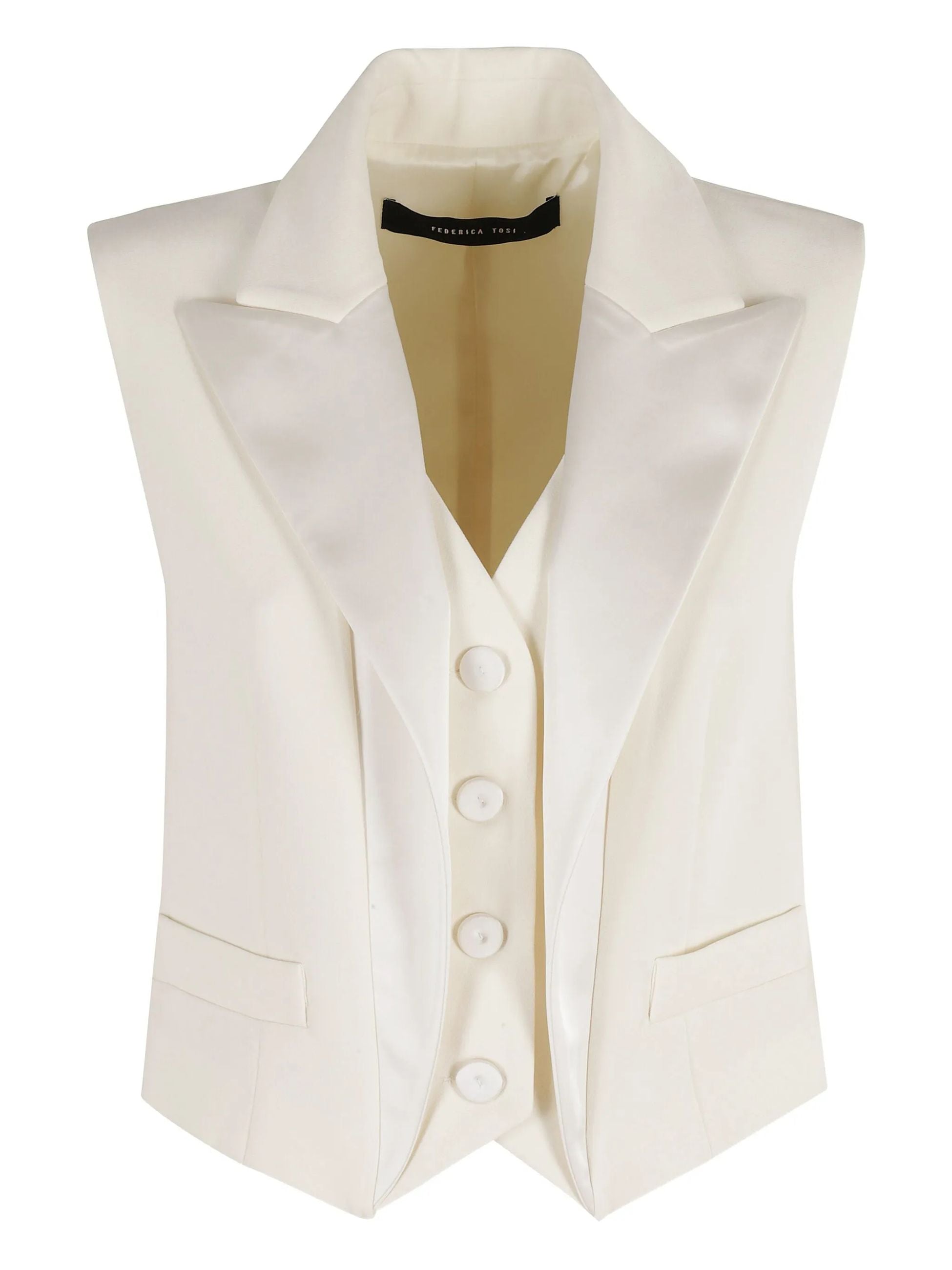 GILET DONNA FEDERICA TOSI 30350313-02