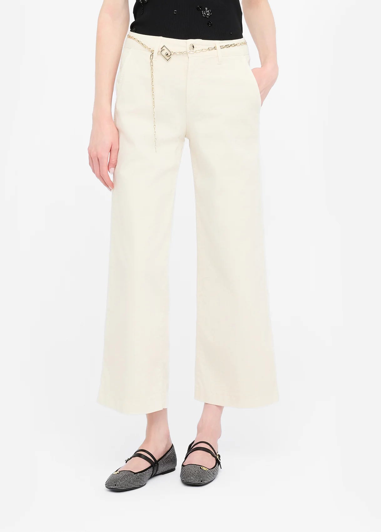 Pantalone tessuto DONNA LIU.JO MF5406T819120304