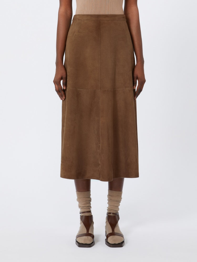 GONNA IN PELLE
in pelle di Agnello Ovis aries aries INDIA DONNA S MAXMARA CIPRIA001
