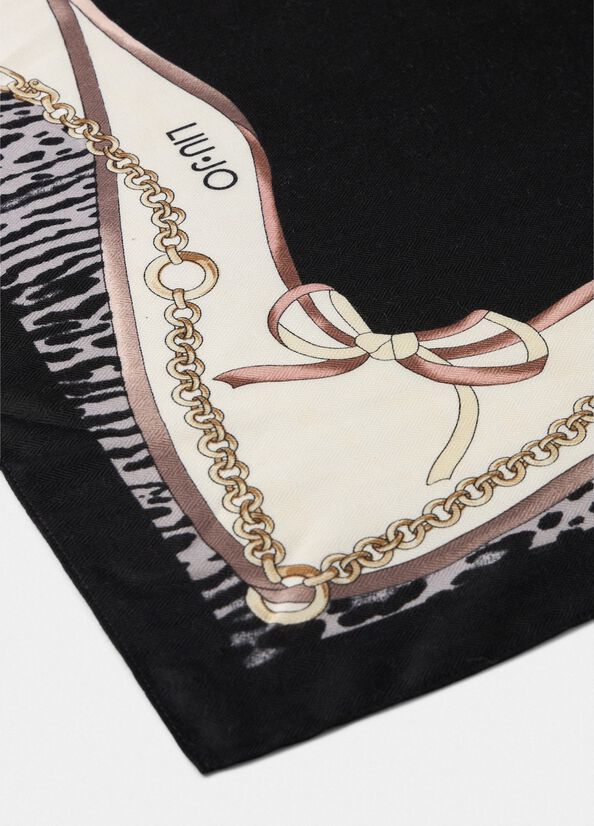 Foto di FOULARD DONNA LIU.JO 2F5083T030022222 - Categoria:  | Brand: LIU.JO