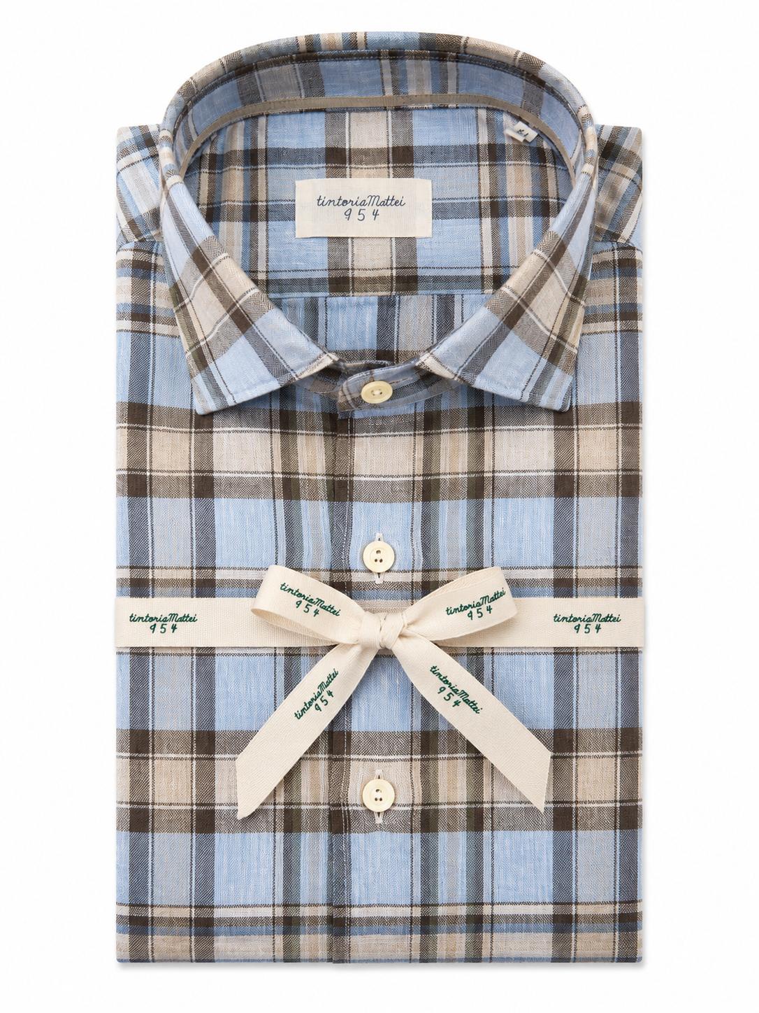 CAMICIA UOMO TINTORIA MATTEI JF6N9WQD1