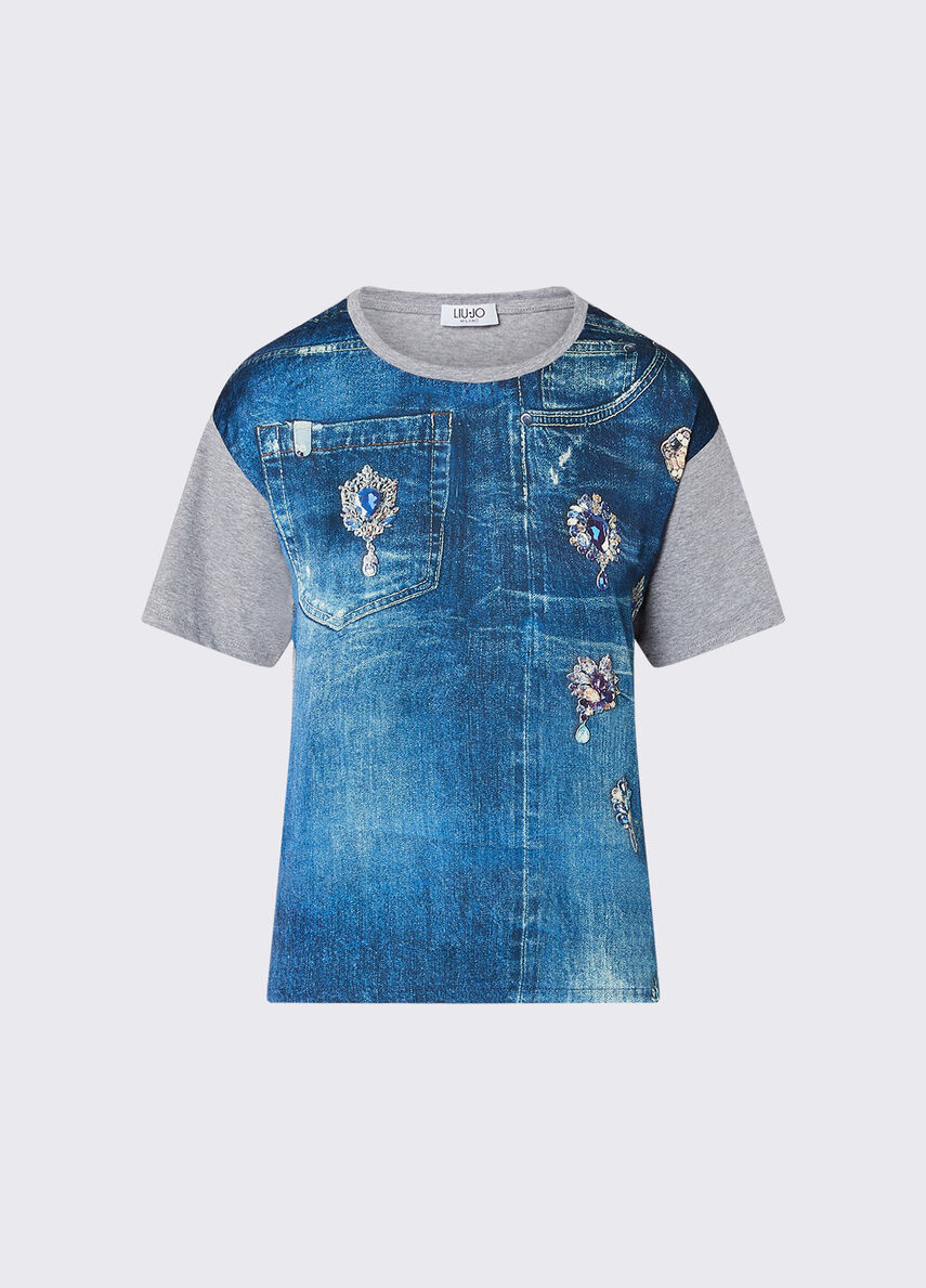 T-SHIRT DONNA LIU.JO UA6344J7821P9659