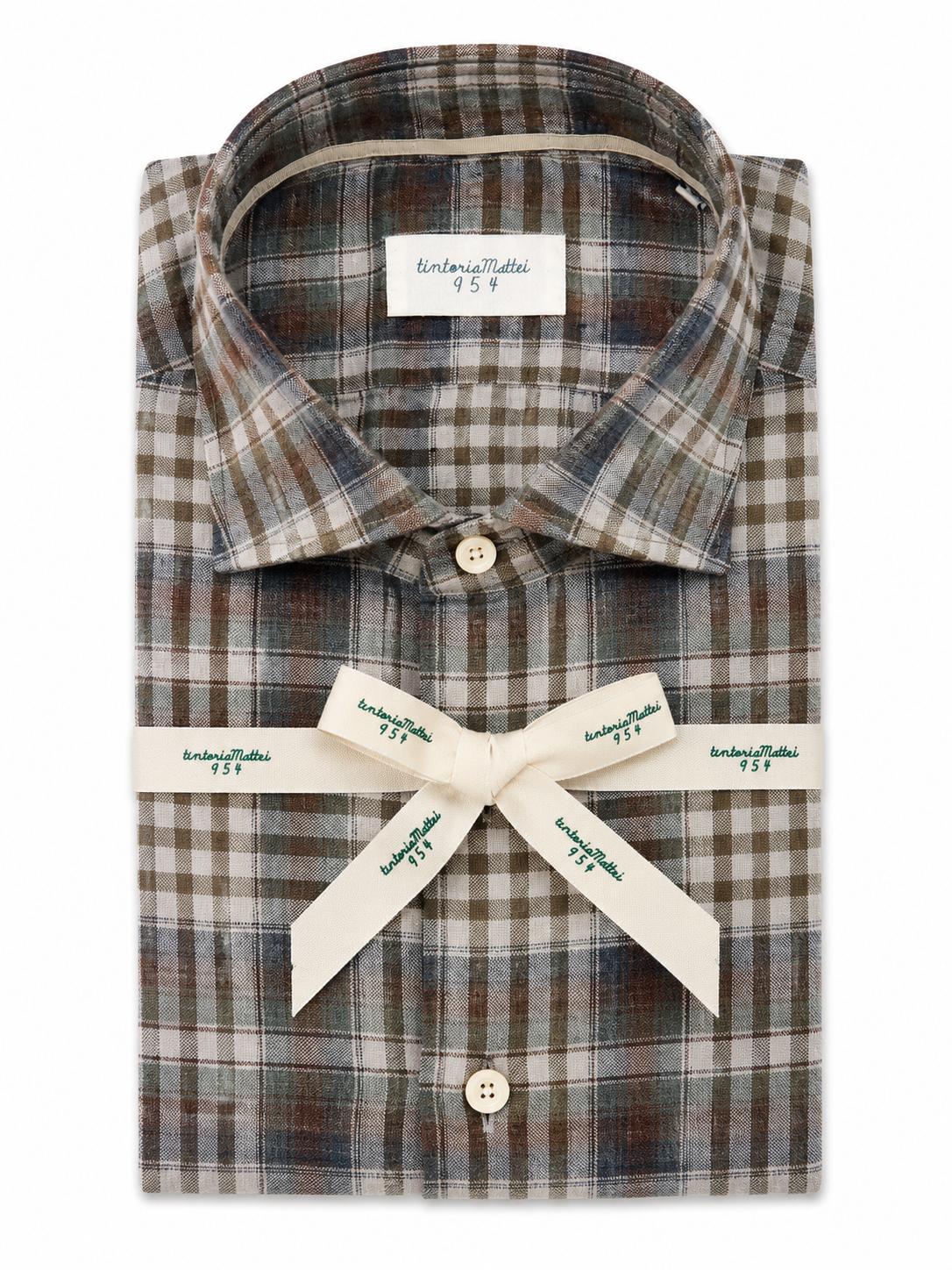 CAMICIA UOMO TINTORIA MATTEI JF6N9WQS1