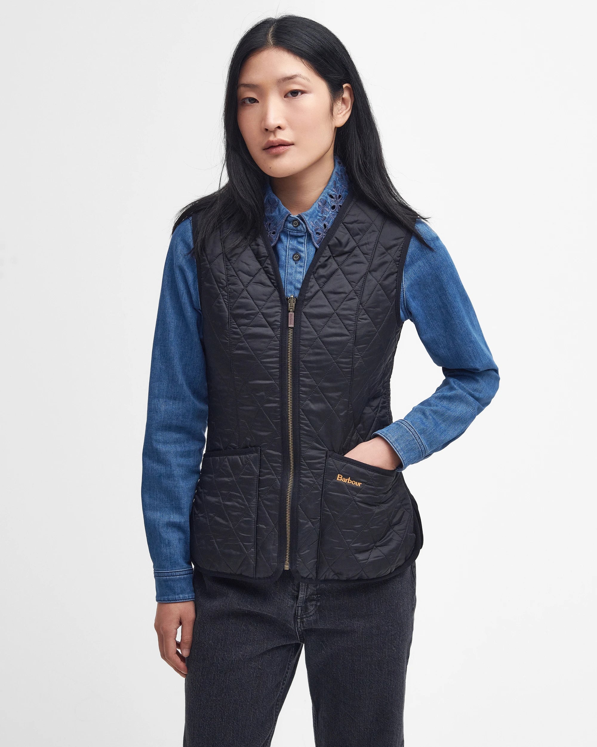 GILET Donna BARBOUR 252LLI0003LLIBK11