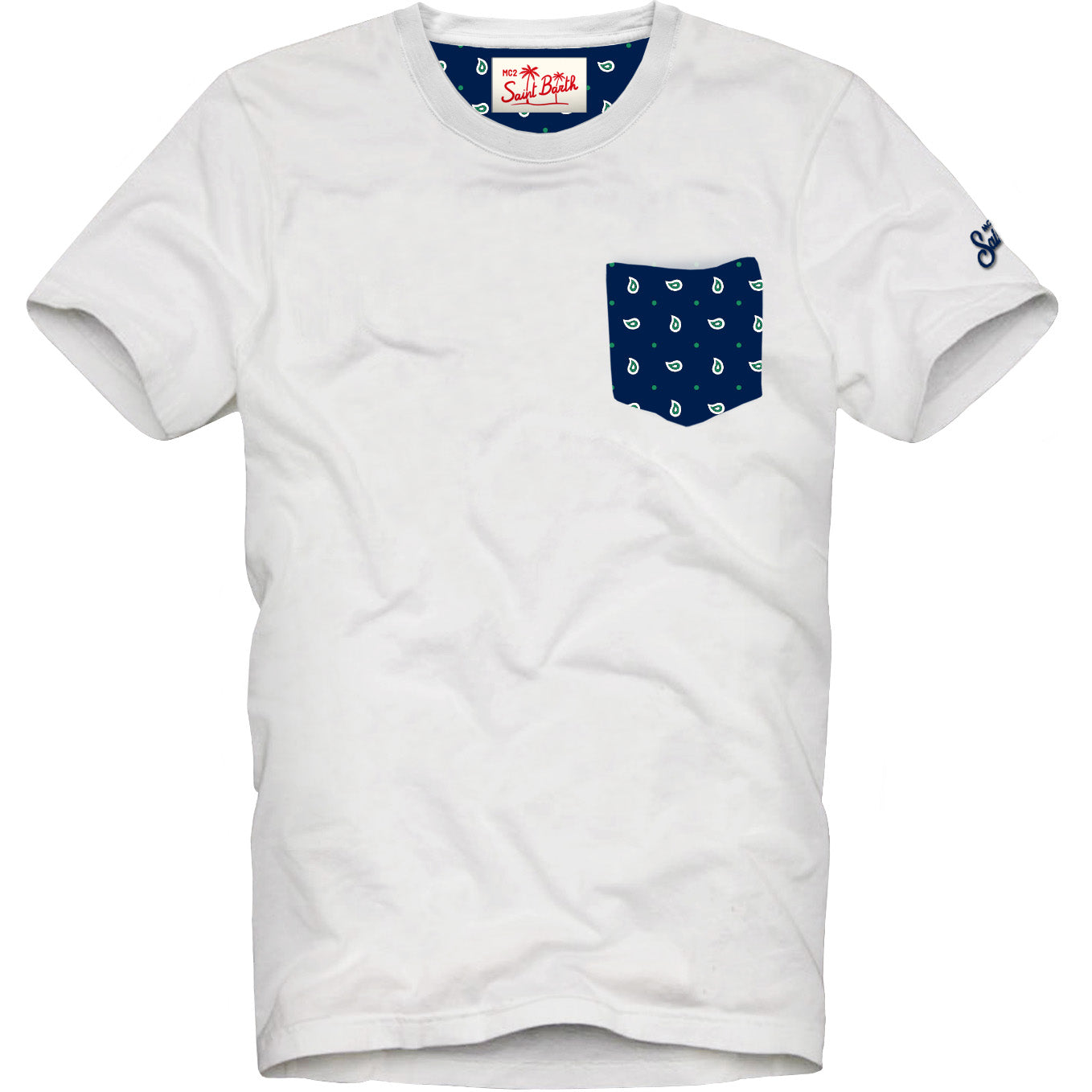 T-SHIRT Uomo ST.BARTH BLA000100708L*
