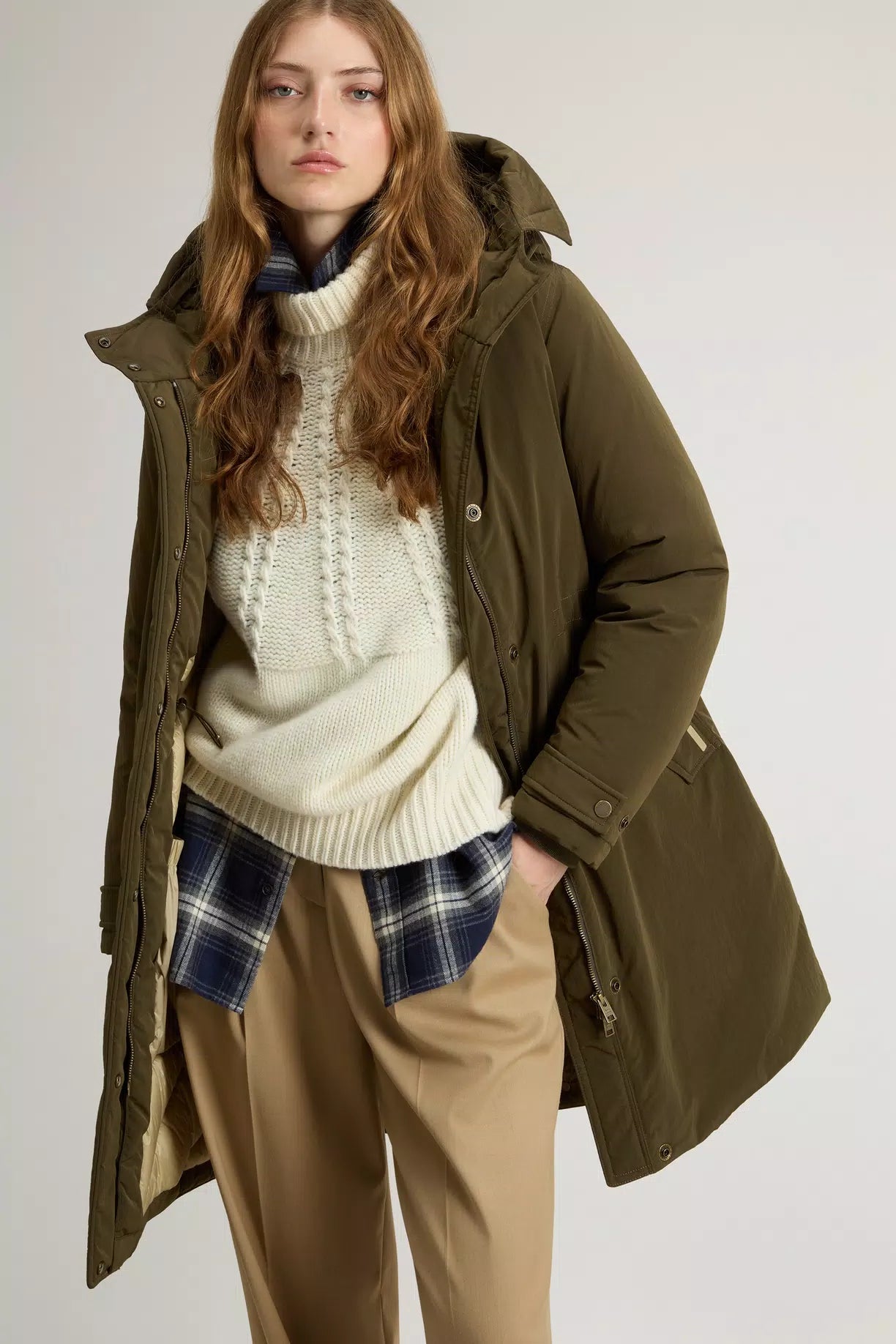 GIUBBINO Donna WOOLRICH CFWWOU2044FRUT5092.