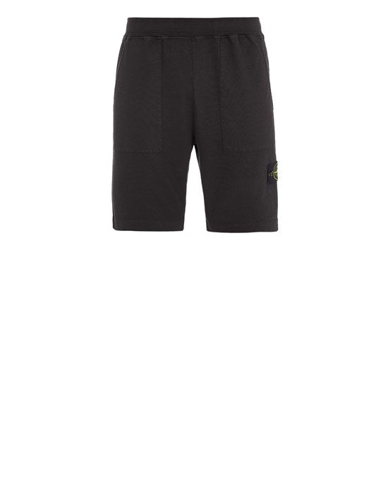 BERMUDA FELPA Uomo STONE ISLAND 801563850 di STONE ISLAND