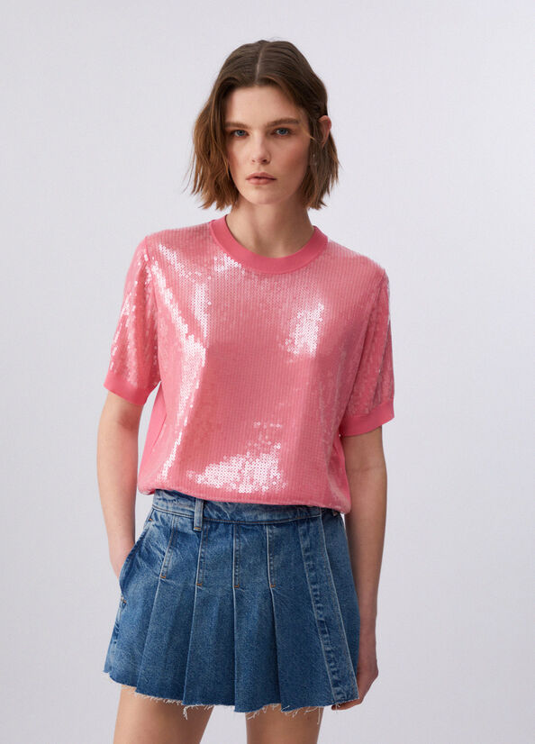 MAGLIA MC DONNA LIU.JO WA6216MA68RL9050