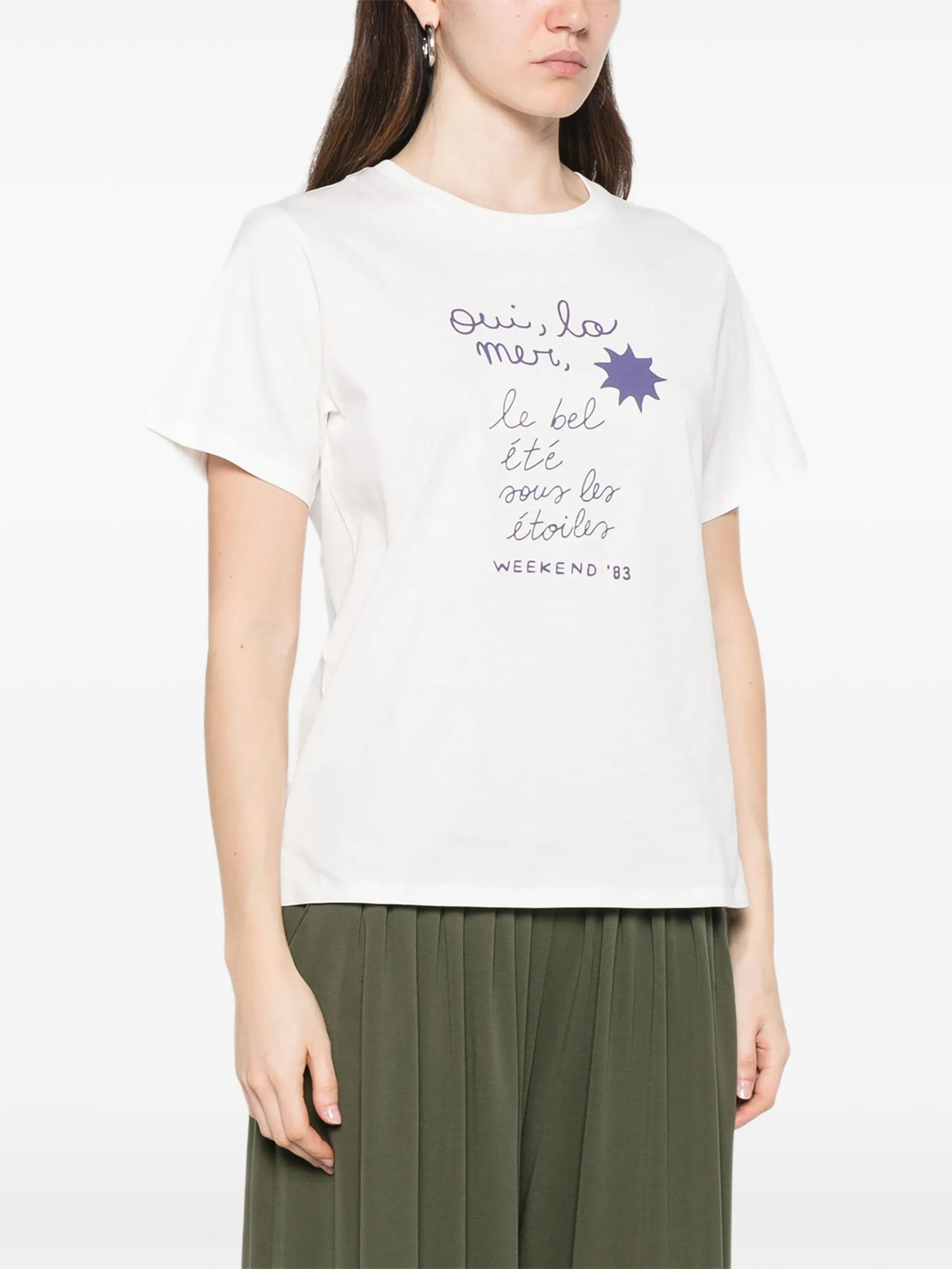 T-SHIRT DONNA WEEKEND MaxMara WKDPANTERA