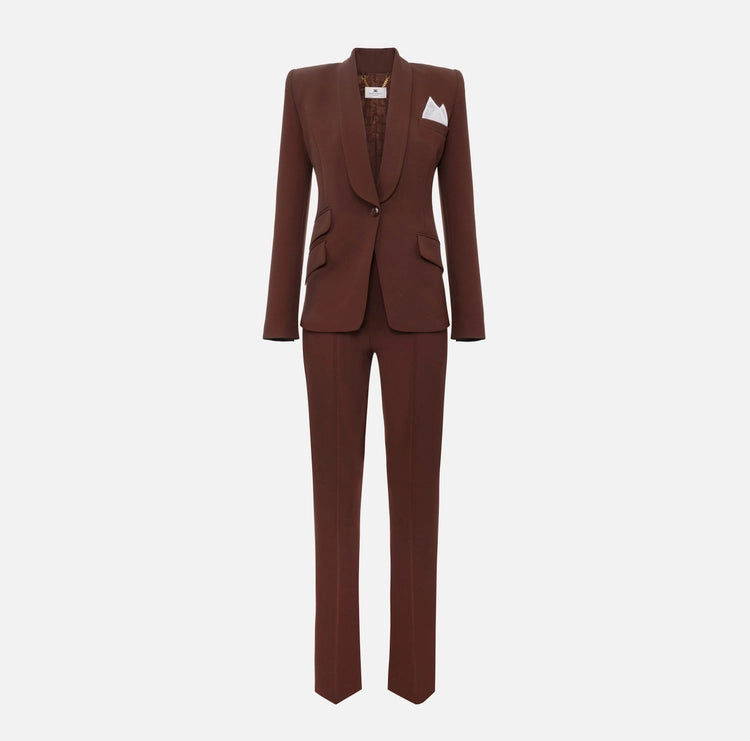 Foto di TAILLEUR PANTALONE DONNA ELISABETTA FRANCHI TP00156E2EA3 - Categoria:  | Brand: ELISABETTA FRANCHI