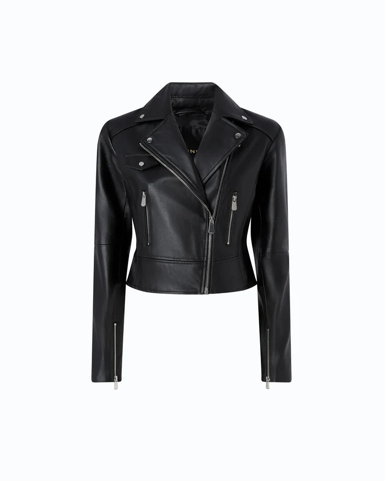 GIUBBINO PELLE DONNA PINKO 106247A3EBZ99