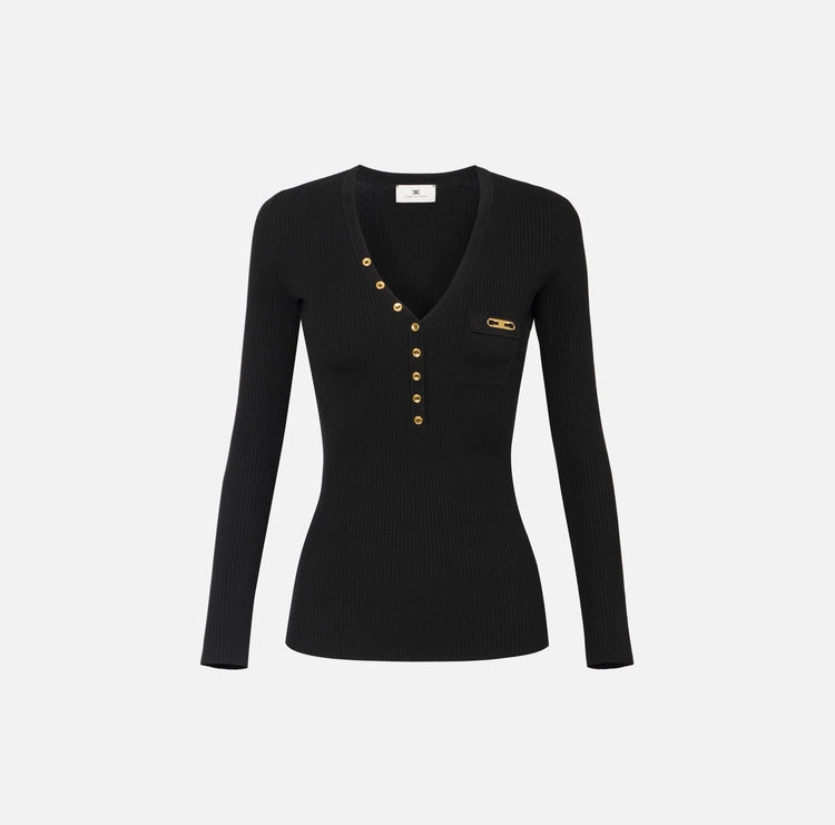 Foto di MAGLIA DONNA ELISABETTA FRANCHI MK12B56E2110 - Categoria:  | Brand: ELISABETTA FRANCHI