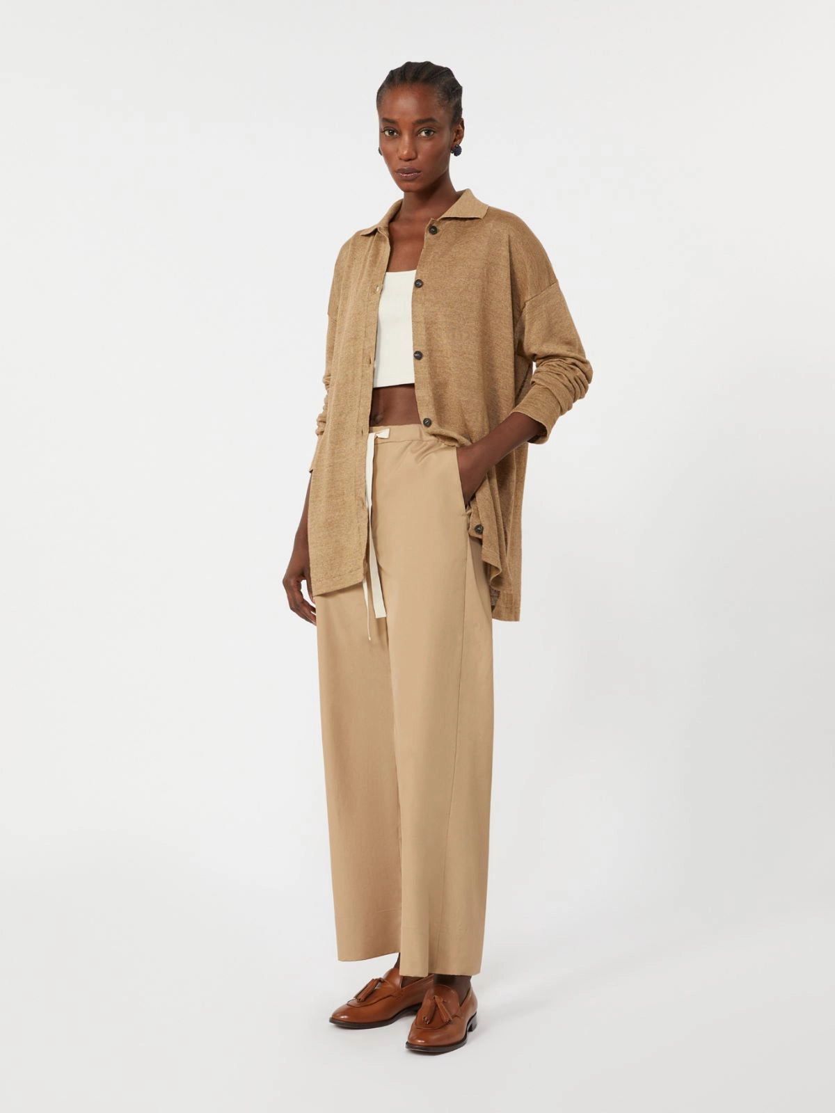 Pantalone lungo DONNA S MAXMARA SMMARGENTO