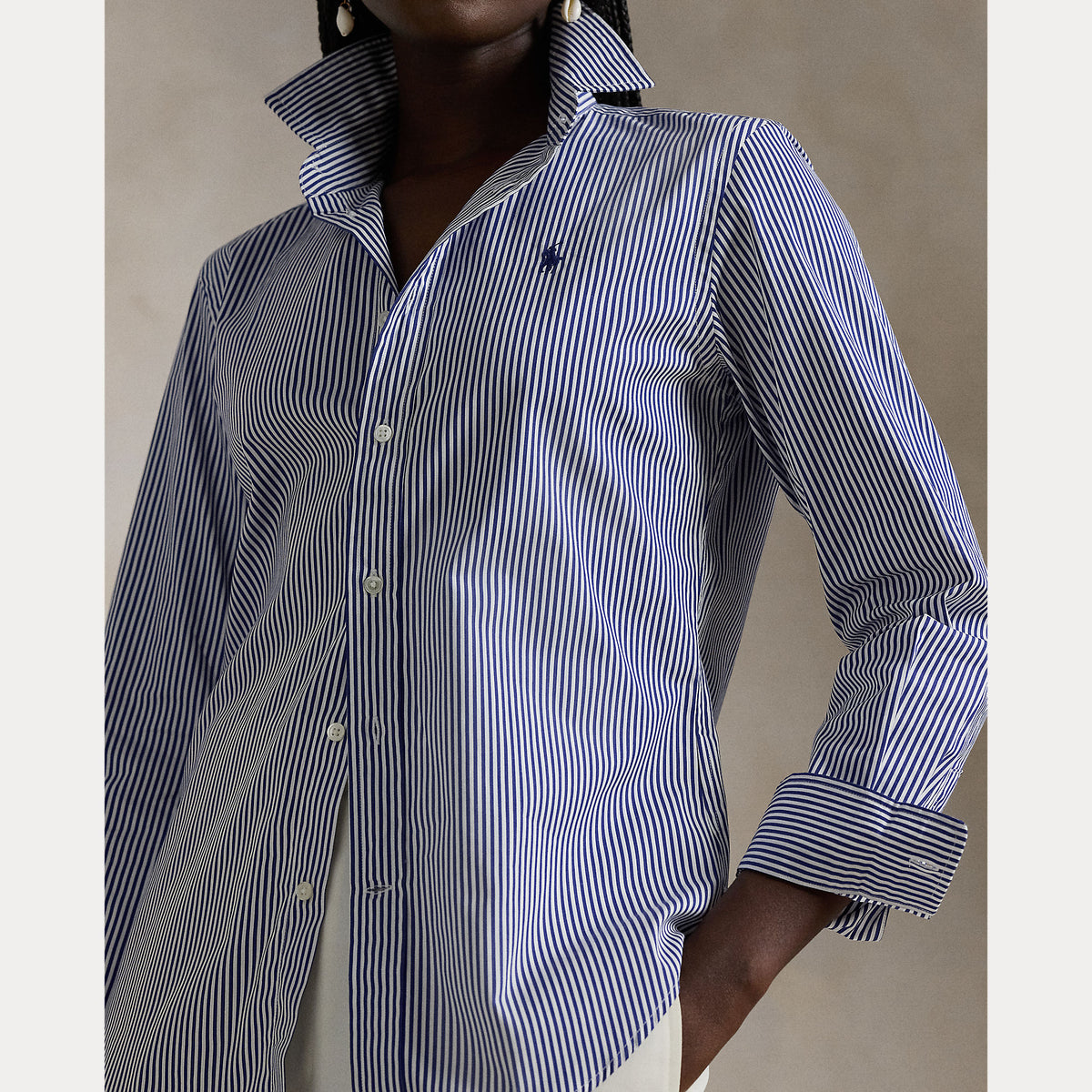 BUTTON FRONT SHIRT Donna RALPH LAUREN 211891379001