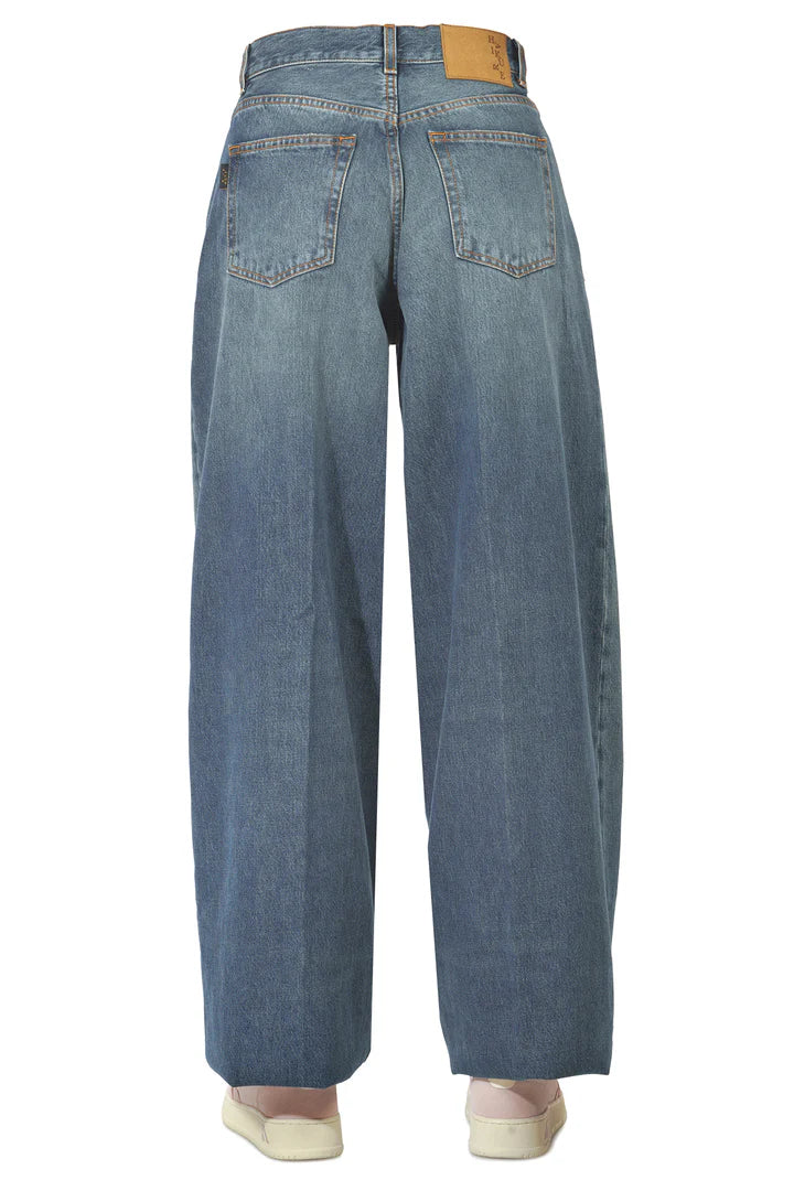 PANTALONE VELLUTO DONNA HAIKURE BETHANY INTENSE BLUE