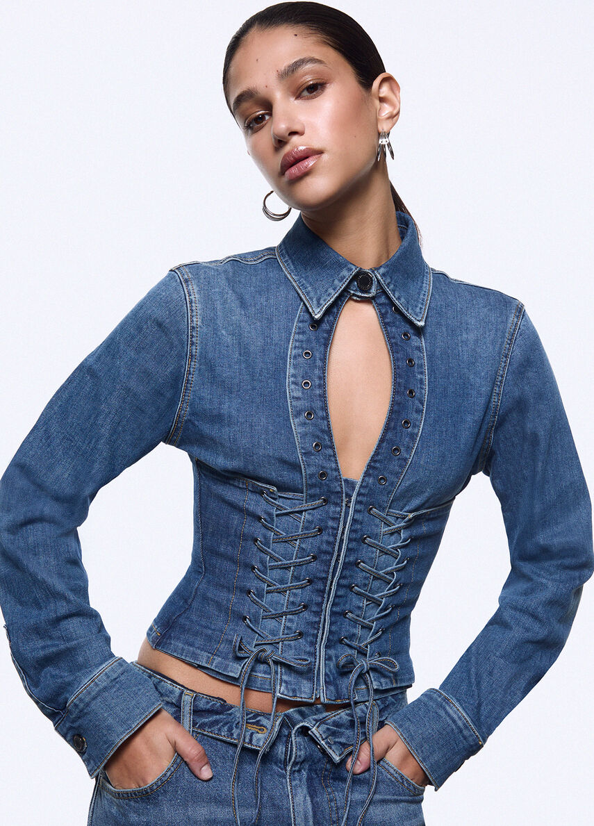 CAMICIA DONNA LIU.JO UA6507D039979157